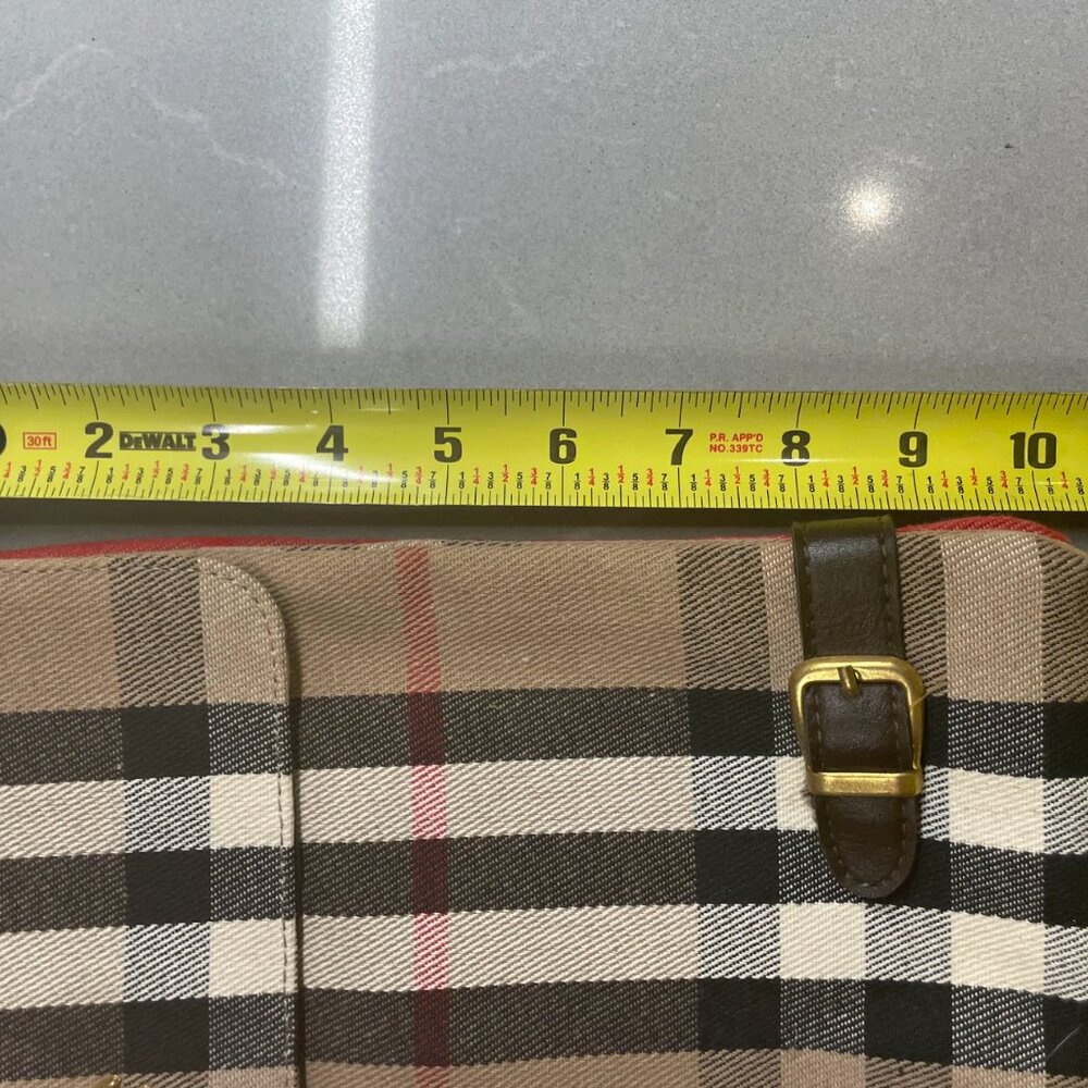 Burberry Crossbody Brown Plaid Bag - Picture 4 of 7